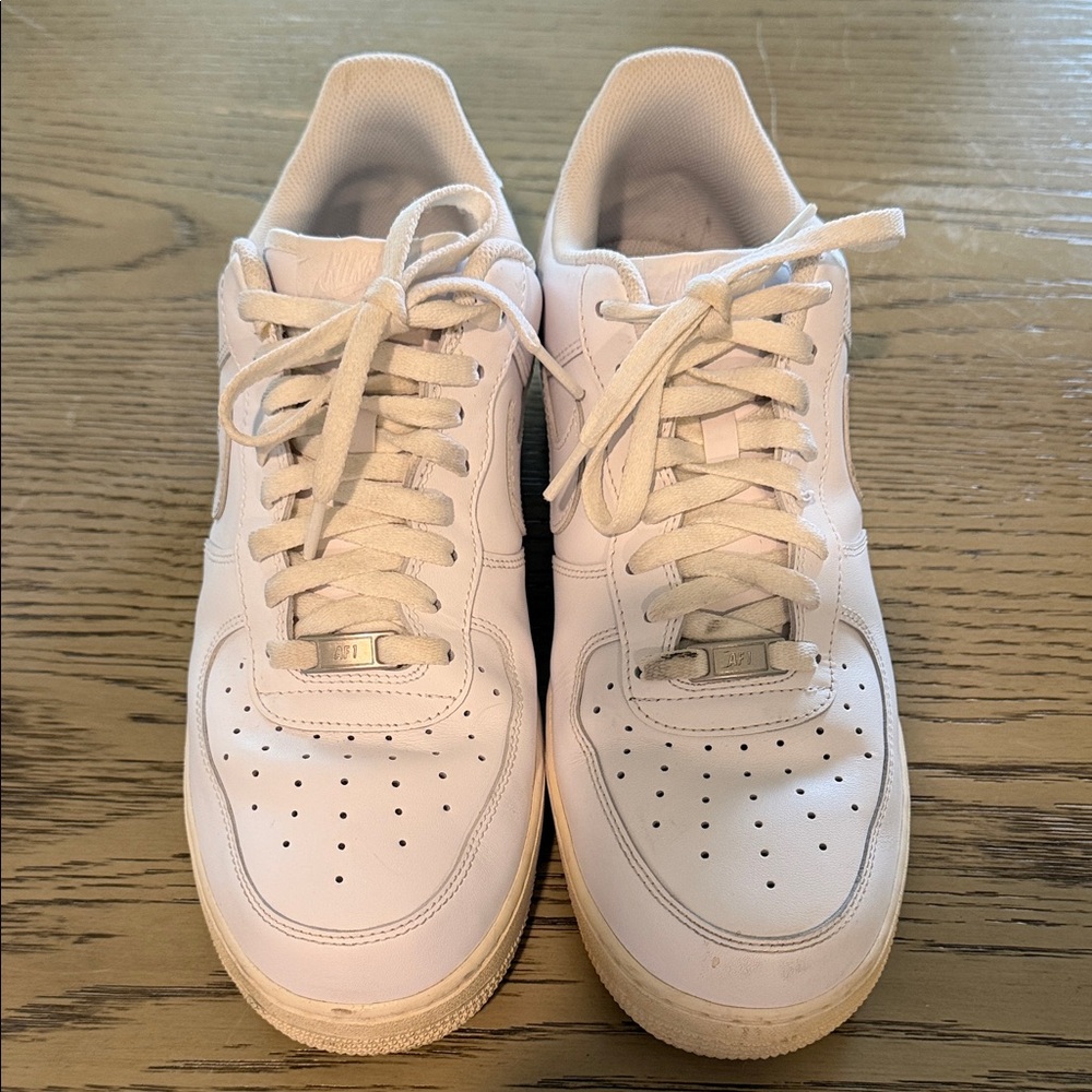 Classic White Men's Athletic Shoes
